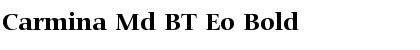 Download Carmina Md BT Eo Bold Font Title Preview