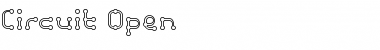 Download Circuit Open Font Title Preview