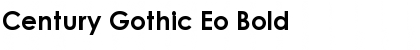 Download Century Gothic Eo Bold Font