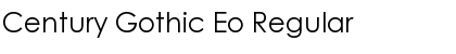 Download Century Gothic Eo Regular Font