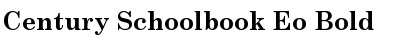 Download Century Schoolbook Eo Bold Font Title Preview