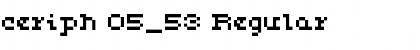 Download ceriph 05_53 Regular Font Title Preview
