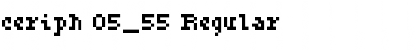 Download ceriph 05_55 Regular Font Title Preview