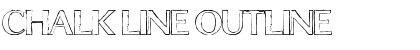 Download Chalk Line Outline Font Title Preview