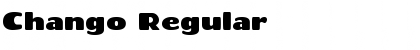 Download Chango Regular Font Title Preview