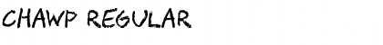 Download CHAWP Regular Font Title Preview