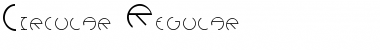 Download Circular Regular Font Title Preview