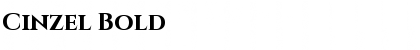 Download Cinzel Bold Font Title Preview