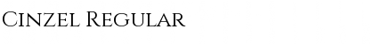 Download Cinzel Regular Font Title Preview
