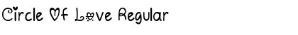 Download Circle Of Love Regular Font Title Preview