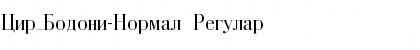 Download Cir_Bodoni-Normal Regular Font Title Preview