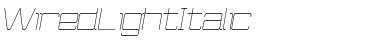 Download Wired Light Font Title Preview