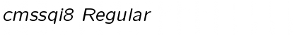 Download cmssqi8 Regular Font Title Preview