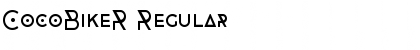 Download CocoBikeR Regular Font Title Preview