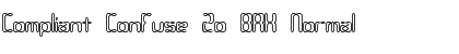 Download Compliant Confuse 2o BRK Normal Font Title Preview