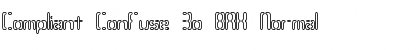 Download Compliant Confuse 3o BRK Normal Font Title Preview