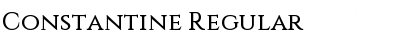 Download Constantine Regular Font Title Preview