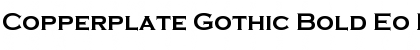 Download Copperplate Gothic Bold Eo Regular Font Title Preview