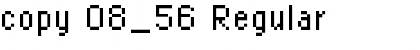 Download copy 08_56 Regular Font Title Preview