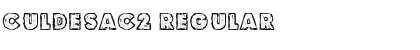 Download Culdesac2 Regular Font Title Preview