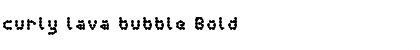 Download curly lava bubble Bold Font Title Preview