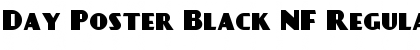 Download Day Poster Black NF Regular Font Title Preview