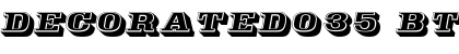 Download Decorated035 BT Eo Regular Font Title Preview