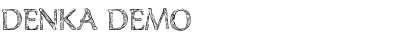 Download Denka Demo Font Title Preview