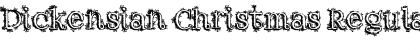 Download Dickensian Christmas Regular Font Title Preview