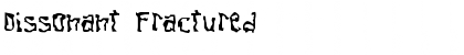 Download Dissonant Fractured Font Title Preview