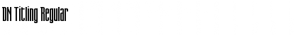 Download DN Titling Regular Font Title Preview