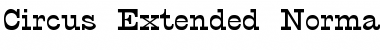 Download Circus-Extended Normal Font Title Preview