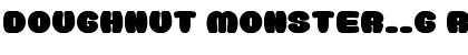 Download Doughnut Monster__G Regular Font Title Preview