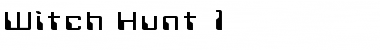 Download Witch Hunt 1 Regular Font Title Preview