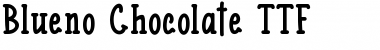 Download Blueno Chocolate Regular Font Title Preview
