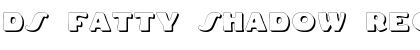 Download DS Fatty Shadow Regular Font Title Preview