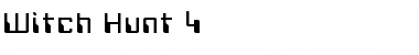 Download Witch Hunt 4 Regular Font Title Preview