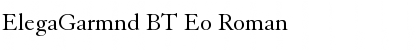 Download ElegaGarmnd BT Eo Roman Font Title Preview