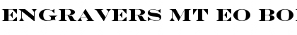 Download Engravers MT Eo Bold Font Title Preview