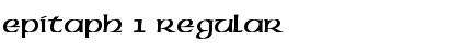 Download Epitaph 1 Regular Font Title Preview