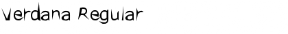 Download Verdana Regular Font Title Preview