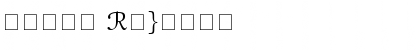 Download eusm6 Regular Font Title Preview