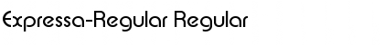 Download Expressa-Regular Regular Font Title Preview