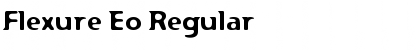 Download Flexure Eo Regular Font Title Preview