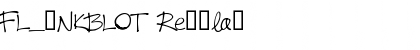 Download FL_INKBLOT Regular Font Title Preview
