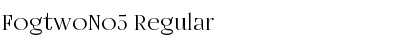 Download FogtwoNo5 Regular Font Title Preview