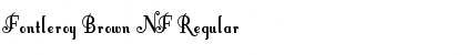 Download Fontleroy Brown NF Regular Font Title Preview