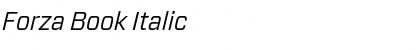 Download Forza Book Italic Font Title Preview