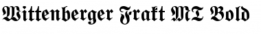 Download Wittenberger Frakt MT Bold Font Title Preview