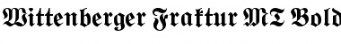 Download Wittenberger Fraktur MT Bd Regular Font Title Preview